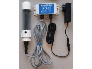 MegaChlor DO Salt Water Pool and Swim Spa Chlorine Generator, Drape Over Easy Install with 10 power levels, boost mode and control box MegaChlor DO Salt Water Pool and Swim Spa Chlorine Generator, Drape Over Easy Install with 10 power levels, boost mode and control box