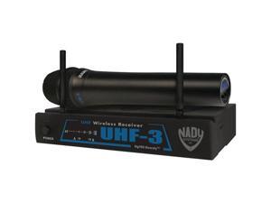NADY UHF-3HT480.55 Uhf Diversity Receiver with UH-3 Handheld Microphone NADY UHF-3HT480.55 Uhf Diversity Receiver with UH-3 Handheld Microphone