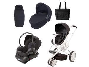 Quinny CV078BIK Moodd Stroller Complete Collection in Black Irony Quinny CV078BIK Moodd Stroller Complete Collection in Black Irony