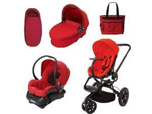 Quinny CV078BHR Moodd Stroller Complete Collection in Red Envy Quinny CV078BHR Moodd Stroller Complete Collection in Red Envy