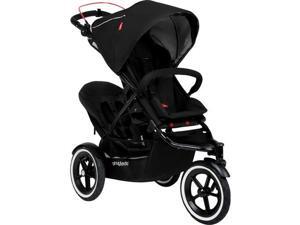 Phil Teds Navigator Buggy Stroller with Doubles Kit - Black Phil Teds Navigator Buggy Stroller with Doubles Kit - Black
