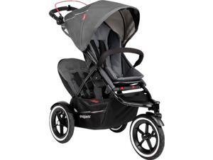 Phil Teds Navigator Buggy Stroller with Doubles Kit - Graphite Phil Teds Navigator Buggy Stroller with Doubles Kit - Graphite