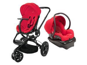 Quinny Moodd Stroller Travel system with car seat - Red Envy Quinny Moodd Stroller Travel system with car seat - Red Envy