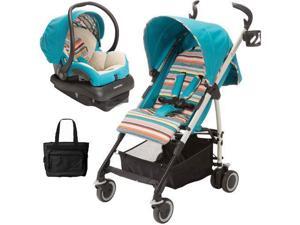 Maxi-Cosi - Kaia Travel System With Diaper Bag - Bohemian Blue Maxi-Cosi - Kaia Travel System With Diaper Bag - Bohemian Blue
