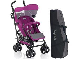 Inglesina AG82GOIRS - Trip Stroller with Carrying Bag - Iris Purple Inglesina AG82GOIRS - Trip Stroller with Carrying Bag - Iris Purple