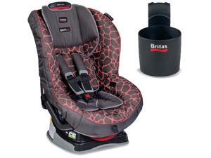 Britax - Marathon G4 1 Convertible Car Seat with Cup Holder - Pink Giraffe Britax - Marathon G4 1 Convertible Car Seat with Cup Holder - Pink Giraffe