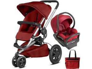 Quinny - Buzz Xtra MAX Travel System with Bag - Red Rumor Quinny - Buzz Xtra MAX Travel System with Bag - Red Rumor