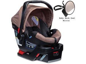 Britax - B-Safe 35 Infant Car Seat with Back Seat Mirror - Sandstone Britax - B-Safe 35 Infant Car Seat with Back Seat Mirror - Sandstone