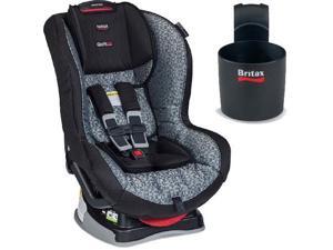 Britax - Marathon G4 1 Convertible Car Seat with Cup Holder - Silver Cloud Britax - Marathon G4 1 Convertible Car Seat with Cup Holder - Silver Cloud