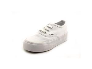 Vans Authentic Toddler Boys Size 10 White Canvas Sneakers Shoes Vans Authentic Toddler Boys Size 10 White Canvas Sneakers Shoes