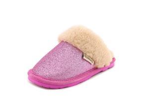 Bearpaw Laney Youth Girls Size 11 Pink Textile Slipper Shoes UK 10 EU 29 Bearpaw Laney Youth Girls Size 11 Pink Textile Slipper Shoes UK 10 EU 29