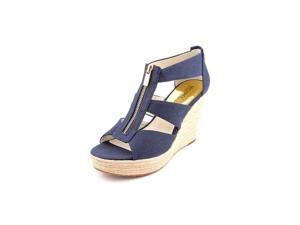 Michael Kors Damita Wedge Womens Size 10 Blue Wedge Sandals Shoes New/Display Michael Kors Damita Wedge Womens Size 10 Blue Wedge Sandals Shoes New/Display