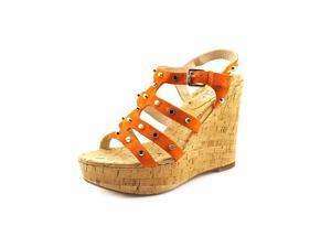 Kors Michael Kors Kaida Women US 6 Orange Wedge Sandal Kors Michael Kors Kaida Women US 6 Orange Wedge Sandal