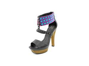 Pelle Moda Gali Women US 5 Black Platform Sandal Pelle Moda Gali Women US 5 Black Platform Sandal