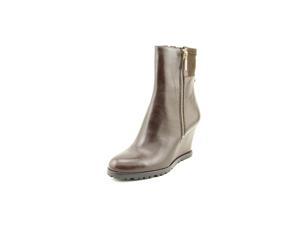 Michael Kors Aileen Wedge Womens Size 5.5 Brown Leather New/Display Michael Kors Aileen Wedge Womens Size 5.5 Brown Leather New/Display