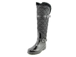 Michael Michael Kors Fulton Quilted Rainboot Women US 8 Black Michael Michael Kors Fulton Quilted Rainboot Women US 8 Black