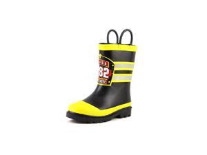 Western Chief F.D.U.S.A. FireChief Toddler Boys Size 10 Black Rubber Rain Boots Western Chief F.D.U.S.A. FireChief Toddler Boys Size 10 Black Rubber Rain Boots