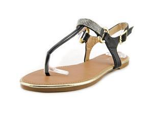 Qupid Gem 01 Women US 6 Black Flip Flop Sandal Qupid Gem 01 Women US 6 Black Flip Flop Sandal