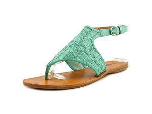 Lucky Brand Abdool Women US 5.5 Green Thong Sandal Lucky Brand Abdool Women US 5.5 Green Thong Sandal