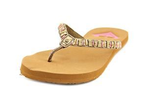 Roxy Alani Women US 6 Brown Flip Flop Sandal Roxy Alani Women US 6 Brown Flip Flop Sandal