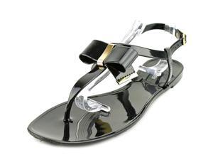 Steve Madden Fiiji Women US 10 Black Thong Sandal Steve Madden Fiiji Women US 10 Black Thong Sandal