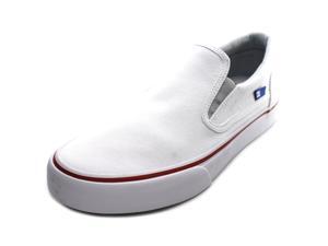 DC Shoes Trase Slip-On Women US 9.5 White Skate Shoe DC Shoes Trase Slip-On Women US 9.5 White Skate Shoe