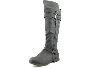 Top Moda Dress-28 Women US 5 Black Knee High Boot Top Moda Dress-28 Women US 5 Black Knee High Boot