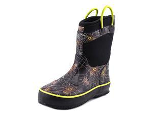 Western Chief Spider Prey Neoprene Youth US 2 Black Rain Boot Western Chief Spider Prey Neoprene Youth US 2 Black Rain Boot