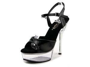 Pleaser Allure-609 Women US 7 Black Platform Sandal Pleaser Allure-609 Women US 7 Black Platform Sandal