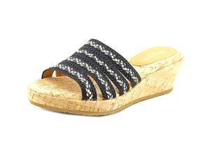 Eric Javits New York Squish Women US 8.5 W Black Wedge Sandal Eric Javits New York Squish Women US 8.5 W Black Wedge Sandal