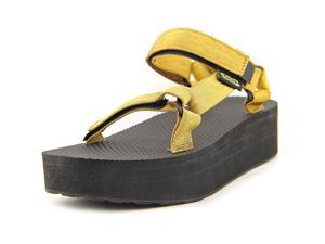 Teva Flatform Universal Women US 6 W Gold Wedge Sandal Teva Flatform Universal Women US 6 W Gold Wedge Sandal
