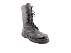 Bates 11" Paratrooper Side Zip Mens Size 11 Black Leather Work Boots Bates 11" Paratrooper Side Zip Mens Size 11 Black Leather Work Boots