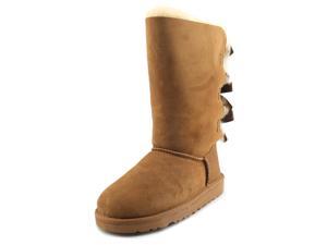Ugg Australia Bailey Bow Tall Youth US 13 Tan Boot UK 12 EU 30 Ugg Australia Bailey Bow Tall Youth US 13 Tan Boot UK 12 EU 30
