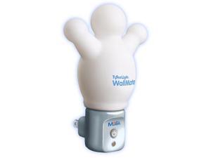 WallMate Nightlight with Auto Light Sensor, 4 Modes: Blue, Green, Red or Rainbow WallMate Nightlight with Auto Light Sensor, 4 Modes: Blue, Green, Red or Rainbow
