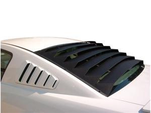 Ford Mustang Coupe Aluminum Rear Window Louver - 2005-2013 - Black Ford Mustang Coupe Aluminum Rear Window Louver - 2005-2013 - Black