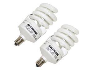 Sylvania 26941 - CF13EL/MICRO/827/C/BL/2PK Twist Candelabra Screw Base Compact Fluorescent Light Bulb Sylvania 26941 - CF13EL/MICRO/827/C/BL/2PK Twist Candelabra Screw Base Compact Fluorescent Light Bulb