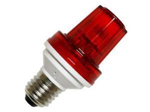 Medium Screw (E27) Base - Flat Top - Red | Action Lighting Tower Strobe Light Bulb (22502) Medium Screw (E27) Base - Flat Top - Red | Action Lighting Tower Strobe Light Bulb (22502)
