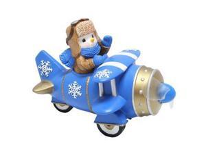 Precious Moments 01939 - Snowman In Plane with Message LED (131409) Precious Moments 01939 - Snowman In Plane with Message LED (131409)