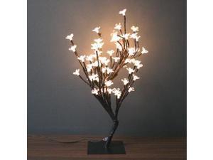 Creative Motion 12874 - 17.71"H LED WHITE CHERRY BLOSSOM TREE Electric Lighted Blossoms and Flowers Creative Motion 12874 - 17.71"H LED WHITE CHERRY BLOSSOM TREE Electric Lighted Blossoms and Flowers