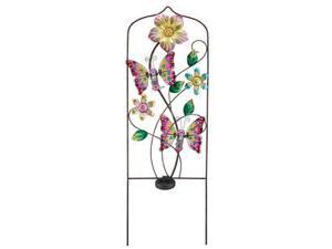 Regal Art & Gift 10641 - 36" x 12" Pink Butterfly Garden Trellis Stake (Color Changing) Solar LED Light Regal Art & Gift 10641 - 36" x 12" Pink Butterfly Garden Trellis Stake (Color Changing) Solar LED Light