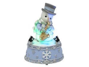 Precious Moments 01177 - Snowman Playing Saxophone Musical LED (141112) Precious Moments 01177 - Snowman Playing Saxophone Musical LED (141112)
