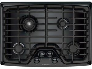 30" Gas Cooktop with 4 Sealed Burners, Min-2-Max Burner, Continuous Grates and ADA Compliant: Black 30" Gas Cooktop with 4 Sealed Burners, Min-2-Max Burner, Continuous Grates and ADA Compliant: Black