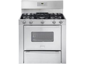 36" Pro Style Gas Range with 5 Sealed Burners, Heavy-Duty Continuous Cast Iron Grates, 3.7 cu. ft. Oven Capacity, Even Baking Technology, Pro-Select Controls and Storage Drawer 36" Pro Style Gas Range with 5 Sealed Burners, Heavy-Duty Continuous Cast Iron Grates, 3.7 cu. ft. Oven Capacity, Even Baking Technology, Pro-Select Controls and Storage Drawer
