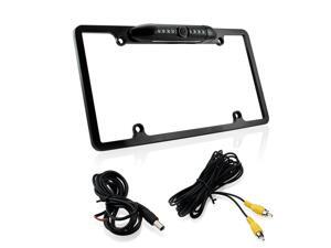 US License Plate Frame Mount with Waterproof Night Vision Car Built-in Rear View Backup Camera US License Plate Frame Mount with Waterproof Night Vision Car Built-in Rear View Backup Camera