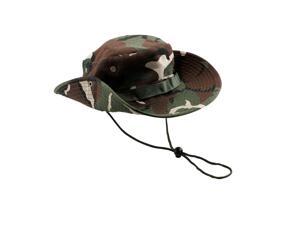 Fishing Hunting Bucket Hat Boonie Outdoor Cap Washed Cotton Military Safari Summer Men - Green Camouflage Fishing Hunting Bucket Hat Boonie Outdoor Cap Washed Cotton Military Safari Summer Men - Green Camouflage