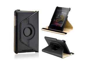 Black 360 Degree Rotating PU Leather Case Cover Swivel Stand for Google Nexus 7 Asus Tablet Black 360 Degree Rotating PU Leather Case Cover Swivel Stand for Google Nexus 7 Asus Tablet