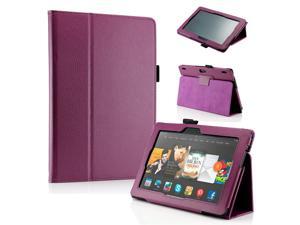 GEARONIC ™ PU Leather Folio Cover Flip Smart Case Stand for Amazon Kindle Fire HDX 8.9" 8.9-inch 2013 - Purple GEARONIC ™ PU Leather Folio Cover Flip Smart Case Stand for Amazon Kindle Fire HDX 8.9" 8.9-inch 2013 - Purple