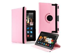 GEARONIC ™ 360 Degree Rotating PU Leather Flip Case With Swivel Stand for New Kindle Fire HDX 8.9" - Pink GEARONIC ™ 360 Degree Rotating PU Leather Flip Case With Swivel Stand for New Kindle Fire HDX 8.9" - Pink