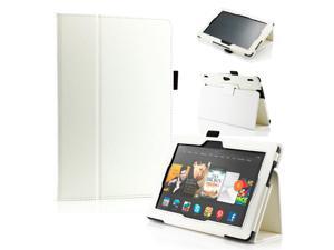 GEARONIC ™ PU Leather Folio Cover Flip Smart Case Stand for Amazon Kindle Fire HDX 8.9" 8.9-inch 2013 - White GEARONIC ™ PU Leather Folio Cover Flip Smart Case Stand for Amazon Kindle Fire HDX 8.9" 8.9-inch 2013 - White