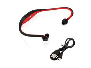 GEARONIC TM Sports Wireless Stereo Bluetooth Wrap Around Earphones Headset Headphone For Samsung iPhone Cellphone PC - Red GEARONIC TM Sports Wireless Stereo Bluetooth Wrap Around Earphones Headset Headphone For Samsung iPhone Cellphone PC - Red